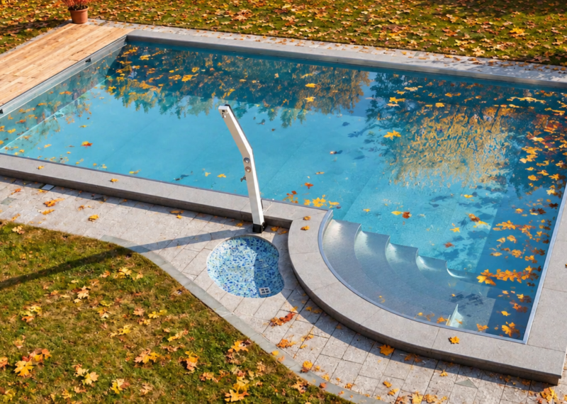 Pool winterfest machen