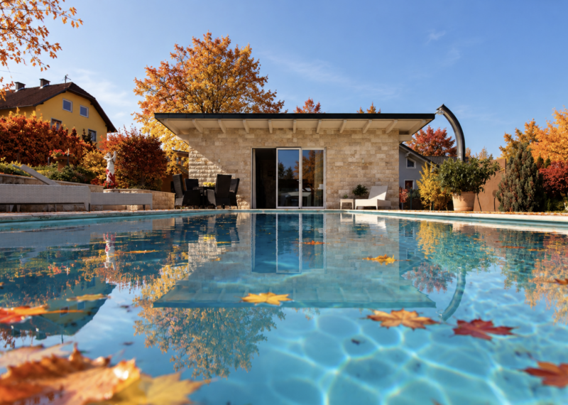 Pool im Herbst nutzen und beheizen
